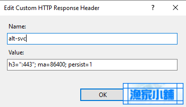 IIS 如何開啟 HTTP/3
